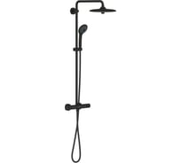 Душевая система Grohe Euphoria System 260 с термостатом для душа, фантомный черный 27615KF2