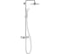Душевая система Grohe Euphoria SmartControl System Mono с термостатом для душа, хром 26511000 5