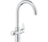 Смеситель для кухонной мойки Grohe Blue Pure StartCurve с фильтрацией, без фильтра, хром 30592000 1
