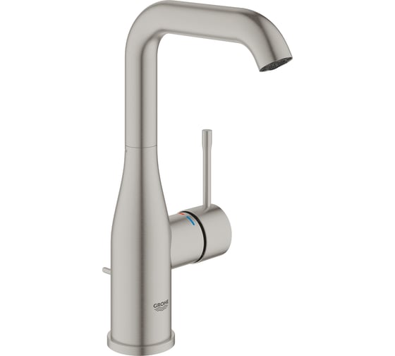 Смеситель для раковины Grohe Essence с донным клапаном, L-Size, суперсталь () 32628DC1
