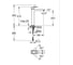 Смеситель для раковины Grohe Eurocube, темный графит матовый 23406AL0 7