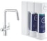 Смеситель для кухонной мойки Grohe Blue Pure Eurosmart с фильтрацией, фильтр обратного осмоса с минерализацией в комплекте, хром 30587000 1