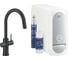Смеситель для кухонной мойки Grohe Blue Home с фильтрацией, охлаждением и газированием воды, Wi-Fi, черный бархат 31541KS0 1