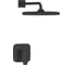 Душевая система Grohe Cubeo со смесителем для душа, матовый черный 1053342430 2