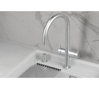Смеситель кухонный GRANULA Kitchen Space 8274, НЕРЖ