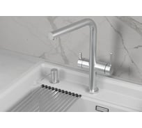 Смеситель кухонный GRANULA Kitchen Space 8276, НЕРЖ