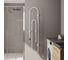 Полотенцесушитель электрический дизайнерский Bauedge BAU Wall Clip White 1500x300 мм, белый матовый AF0015 5