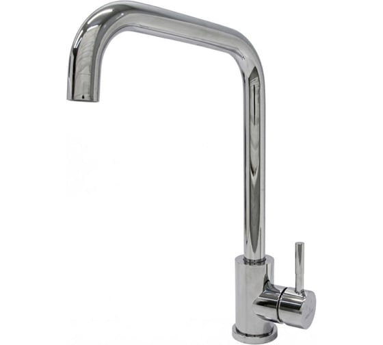Смеситель для кухни MIXLINE 35k МЛНС-0301Х трубчатый излив, п/гайку ХРОМ 558777
