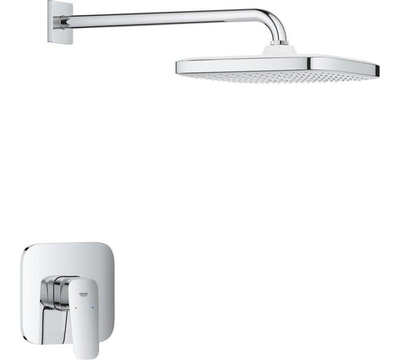 Душевая система Grohe Cubeo со смесителем для душа, хром 1053340000