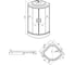 Душевая кабина Erlit 900x900x2150 мм ER3509P-C2-RUS_GRAY 7