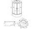 Душевая кабина Erlit 900x900x2150 мм ER3509TP-C2-RUS_GRAY 7
