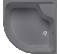 Поддон Alex Baitler 1/4 круга 90х90х42 в сборе AB9042DU_GRAY