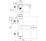 Смеситель для ванны Aqueduto GEOMETRICO оружейная сталь GEO0645 6