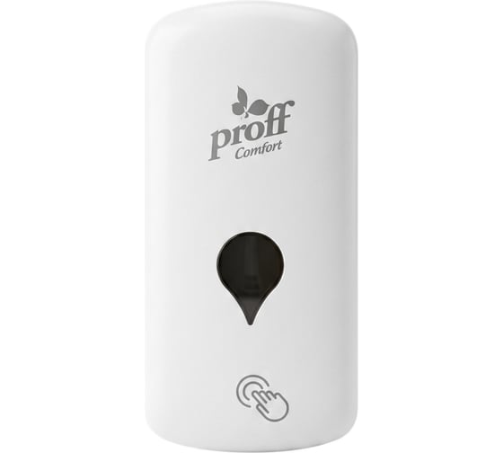 Диспенсер для жидкого и пенного мыла Proff Comfort ПУШ 1 л, белый, наливной 230150