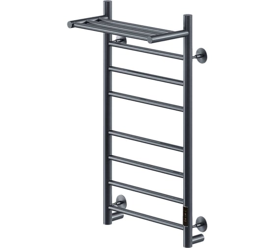 Полотенцесушитель электрический Bauedge BAU Аурелия Плюс 40х80 графит RW0021