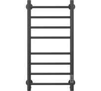 Полотенцесушитель электрический Bauedge BAU Дарион 30х80 черный матовый RW0024