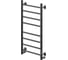 Полотенцесушитель электрический Bauedge  BAU Дарион 30х80 черный матовый RW0024 4
