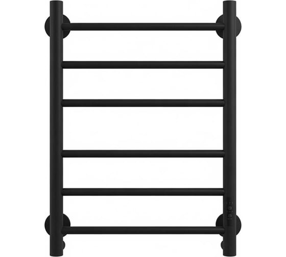Полотенцесушитель электрический Bauedge BAU Ферина 50/60 черный матовый RW0028