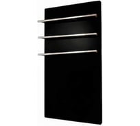 Полотенцесушитель электрический LAGUSTO Kristall V3 440x680 мм, акриловый камень, черный PV3-440680-B