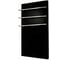 Полотенцесушитель электрический LAGUSTO Kristall V3 440x680 мм, акриловый камень, черный PV3-440680-B 1