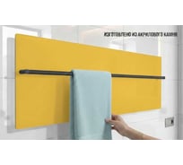 Полотенцесушитель электрический LAGUSTO ECO Design G1BL.1152 370x1200 мм, акриловый камень, желтый PG1-3701200-E-BL-1152
