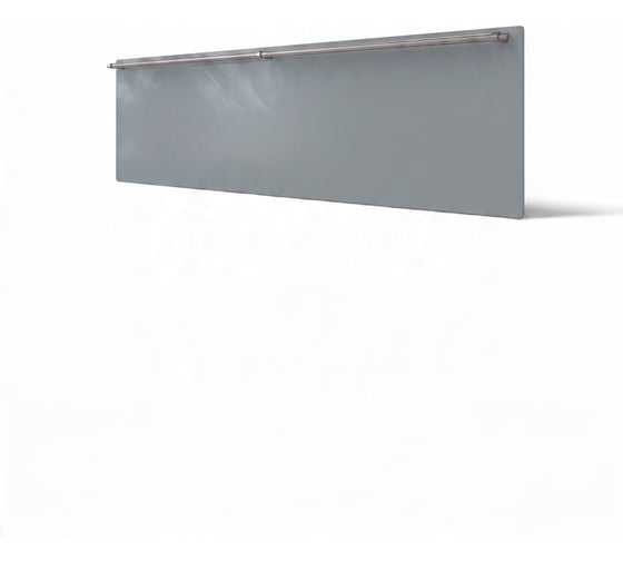 Полотенцесушитель электрический LAGUSTO ECO Design G1SN02.1152 370x1200 мм, акриловый камень, серый PG1-3701200-G-SN02-1152