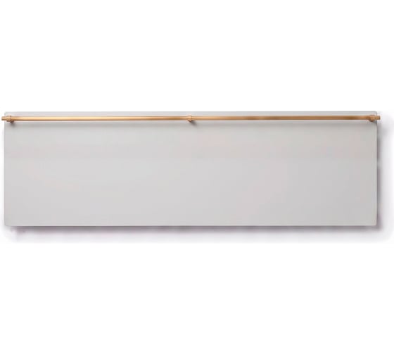 Полотенцесушитель электрический LAGUSTO ECO Design G1SG01.1152 370x1200 мм, акриловый камень, белый PG1-3701200-W-SG01-1152
