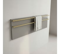 Полотенцесушитель электрический LAGUSTO ECO Design G2SG01.1152 370x1200 мм, акриловый камень, серый PG2-3701200-G-SG01-1152