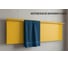 Полотенцесушитель электрический LAGUSTO ECO Design G1SG01.1152 370x1200 мм, акриловый камень, желтый PG1-3701200-E-SG01-1152 1