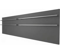 Полотенцесушитель электрический LAGUSTO ECO Design G4 370x1200 мм, акриловый камень, серый PG4-3701200-G