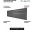 Полотенцесушитель электрический LAGUSTO ECO Design G4 370x1200 мм, акриловый камень, серый PG4-3701200-G 2