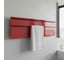 Полотенцесушитель электрический LAGUSTO ECO Design G2BL.1152 370x1200 мм, акриловый камень, красный PG2-3701200-R-BL-1152 1