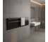 Полотенцесушитель электрический LAGUSTO ECO Design G2SN02.1152 370x1200 мм, акриловый камень, черный PG2-3701200-B-SN02-1152 1