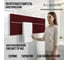 Полотенцесушитель электрический LAGUSTO ECO Design G1SN01.1152 370x1200 мм, акриловый камень, красный PG1-3701200-R-SN01-1152 2