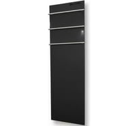 Электрический полотенцесушитель LAGUSTO серия ECO акриловый камень Premium, модель Design 370мм 1200мм (V3), цвет черный PV3-3701200-B