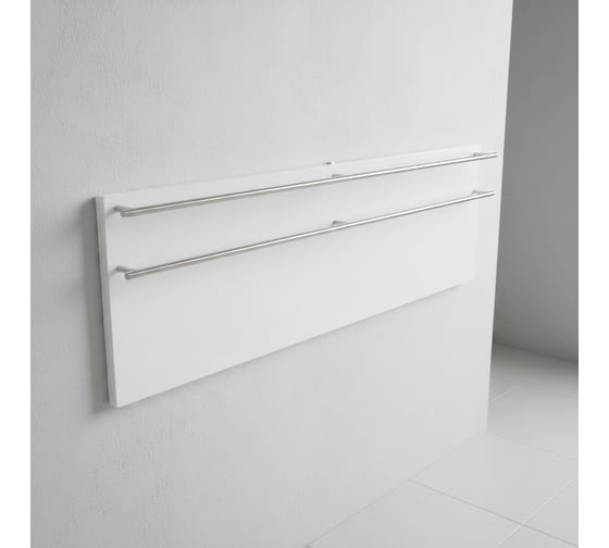 Полотенцесушитель электрический LAGUSTO ECO Design G2SST.1152 370x1200 мм, акриловый камень, белый PG2-3701200-W-SST-1152