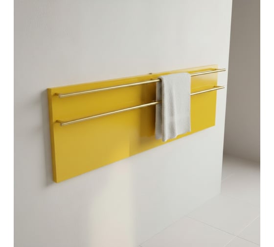 Полотенцесушитель электрический LAGUSTO ECO Design G2SG01.1152 370x1200 мм, акриловый камень, желтый PG2-3701200-E-SG01-1152