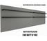 Полотенцесушитель электрический LAGUSTO ECO Design G4BL.576 370x1200 мм, акриловый камень, серый PG4-3701200-G-BL-576 1