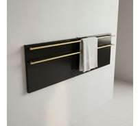 Полотенцесушитель электрический LAGUSTO ECO Design G2SG01.1152 370x1200 мм, акриловый камень, черный PG2-3701200-B-SG01-1152