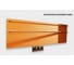Полотенцесушитель электрический LAGUSTO ECO Design G2SG03.1152 370x1200 мм, акриловый камень, оранжевый PG2-3701200-O-SG03-1152 1