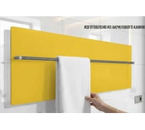 Полотенцесушитель электрический LAGUSTO ECO Design G1SN02.1152 370x1200 мм, акриловый камень, желтый PG1-3701200-E-SN02-1152