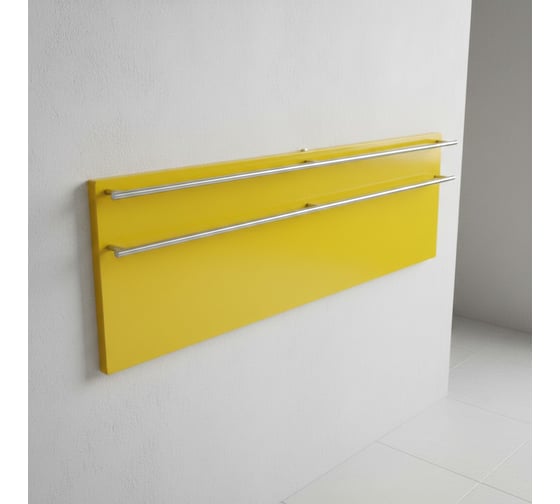 Полотенцесушитель электрический LAGUSTO ECO Design G2SST.1152 370x1200 мм, акриловый камень, желтый PG2-3701200-E-SST-1152