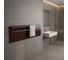 Полотенцесушитель электрический LAGUSTO ECO Design G2SN02.1152 370x1200 мм, акриловый камень, красный PG2-3701200-R-SN02-1152 1
