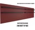 Полотенцесушитель электрический LAGUSTO ECO Design G4BL.576 370x1200 мм, акриловый камень, красный PG4-3701200-R-BL-576 1