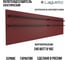 Полотенцесушитель электрический LAGUSTO ECO Design G4BL.576 370x1200 мм, акриловый камень, красный PG4-3701200-R-BL-576 2