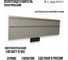 Полотенцесушитель электрический LAGUSTO ECO Design G2SG03.1152 370x1200 мм, акриловый камень, серый PG2-3701200-G-SG03-1152 2