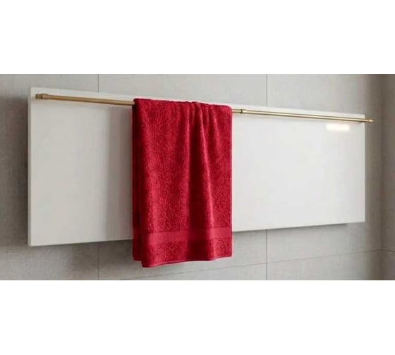 Полотенцесушитель электрический LAGUSTO ECO Design G1SG03.1152 370x1200 мм, акриловый камень, белый PG1-3701200-W-SG03-1152