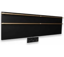 Полотенцесушитель электрический LAGUSTO ECO Design G2SG03.1152 370x1200 мм, акриловый камень, черный PG2-3701200-B-SG03-1152
