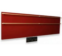 Полотенцесушитель электрический LAGUSTO ECO Design G2SG03.1152 370x1200 мм, акриловый камень, красный PG2-3701200-R-SG03-1152