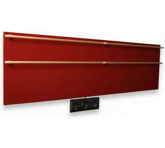 Полотенцесушитель электрический LAGUSTO ECO Design G2SG03.1152 370x1200 мм, акриловый камень, красный PG2-3701200-R-SG03-1152